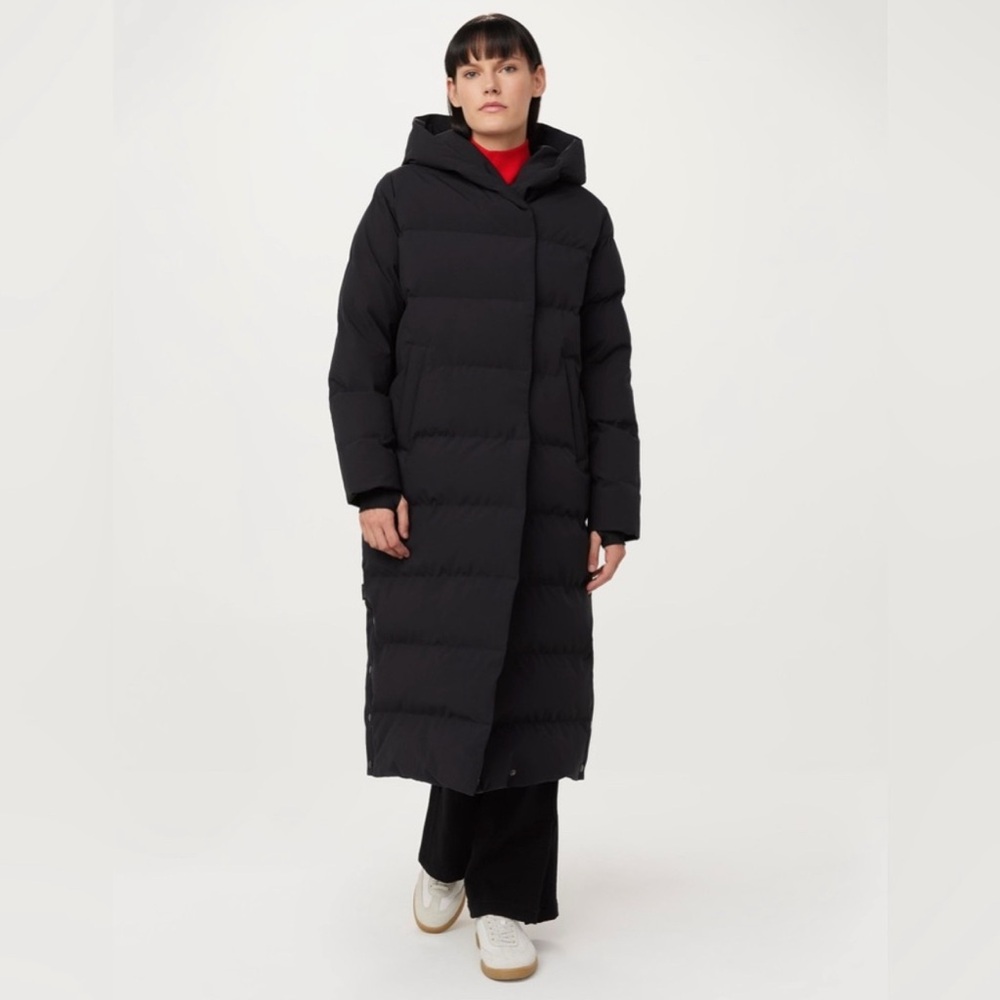 Frank And Oak Women's Highland Midi Length Puffer Coat Size XS New